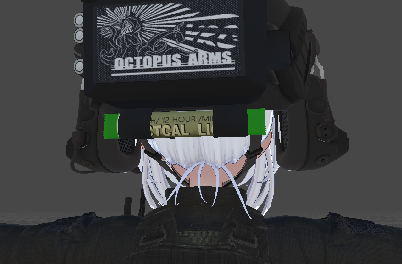 【Free】TACTCAL LIGHT [Green] - OCTOPUS ARMS - BOOTH