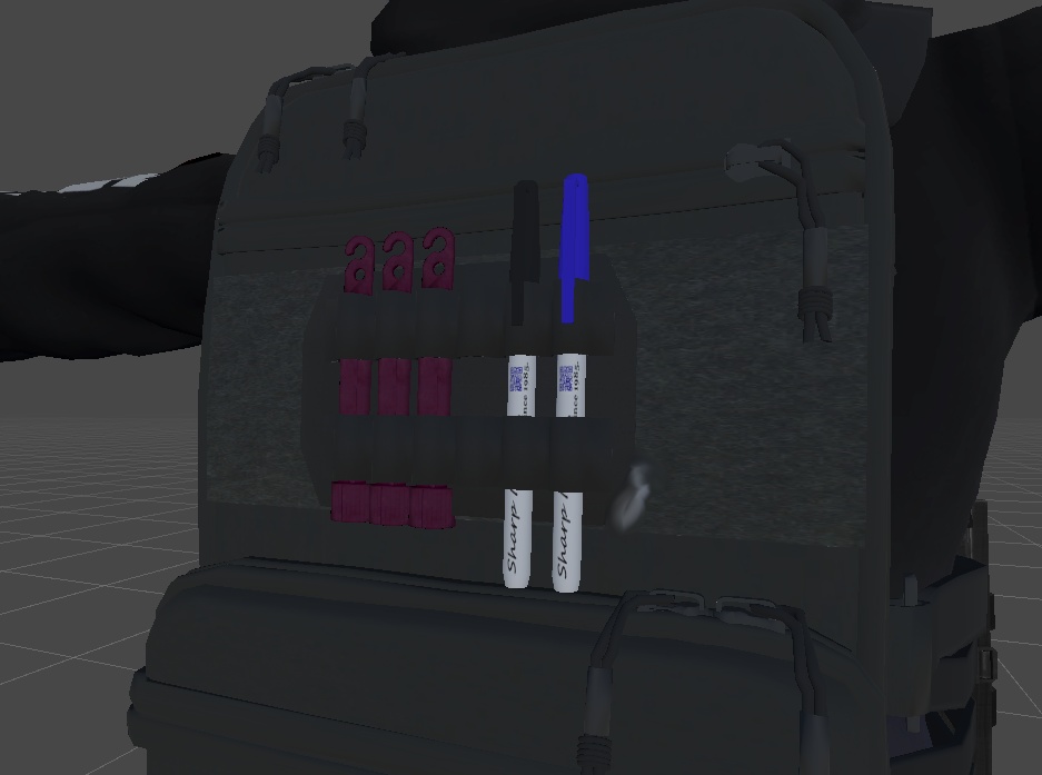 【Free】T-type Battery /Chemlight Holder