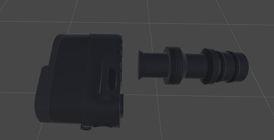 LAW-type folding stock