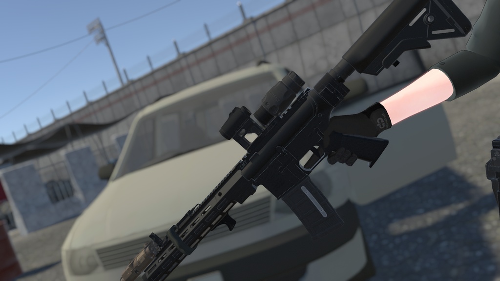 LAW-type folding stock