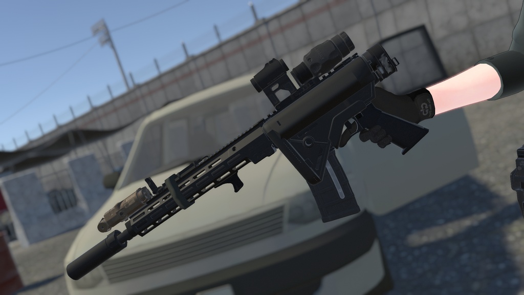 LAW-type folding stock