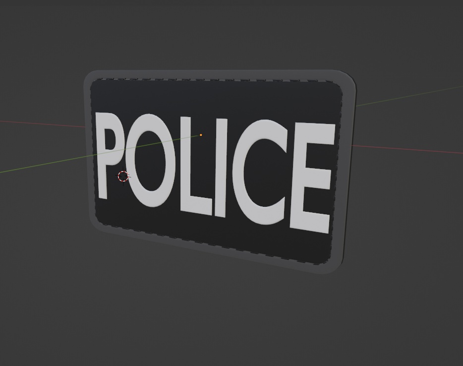 【Free】警察パッチ