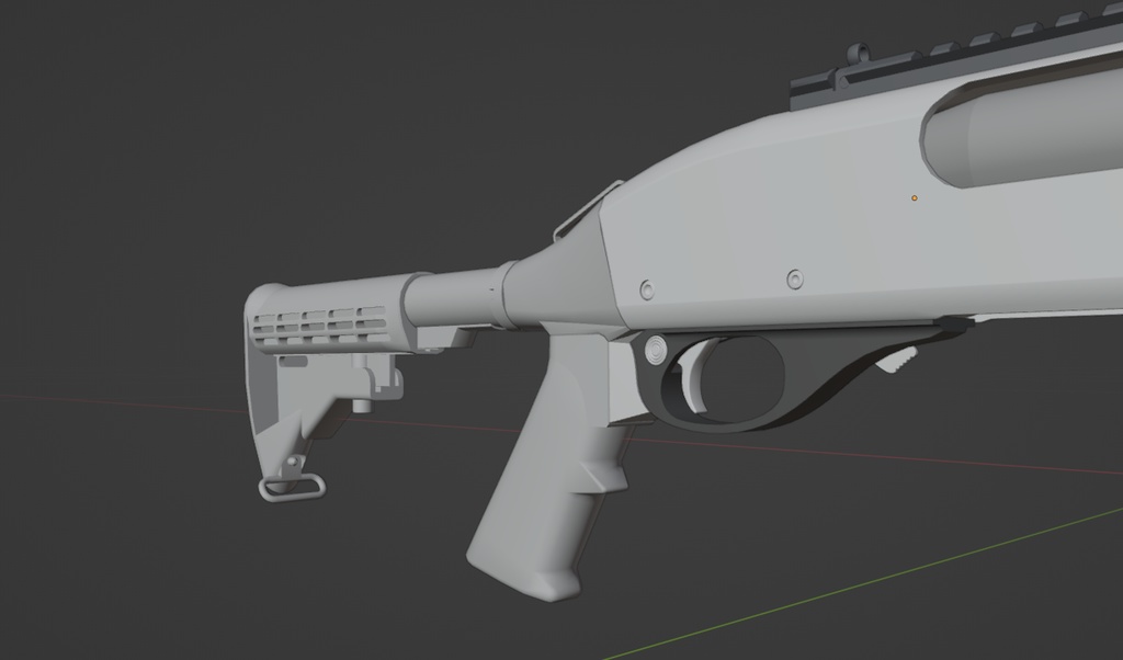 【Free】Remington Model 870用 ARストックアダプター