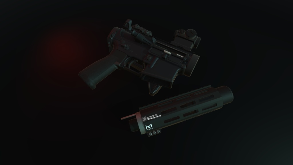 QDMR-01 AR-15ハンドガード