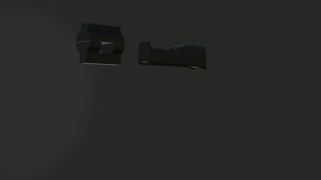 アンダーバレルショットガン固定パーツ