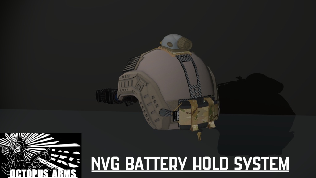 OCTOPUS ARMS  NVG battery hold system