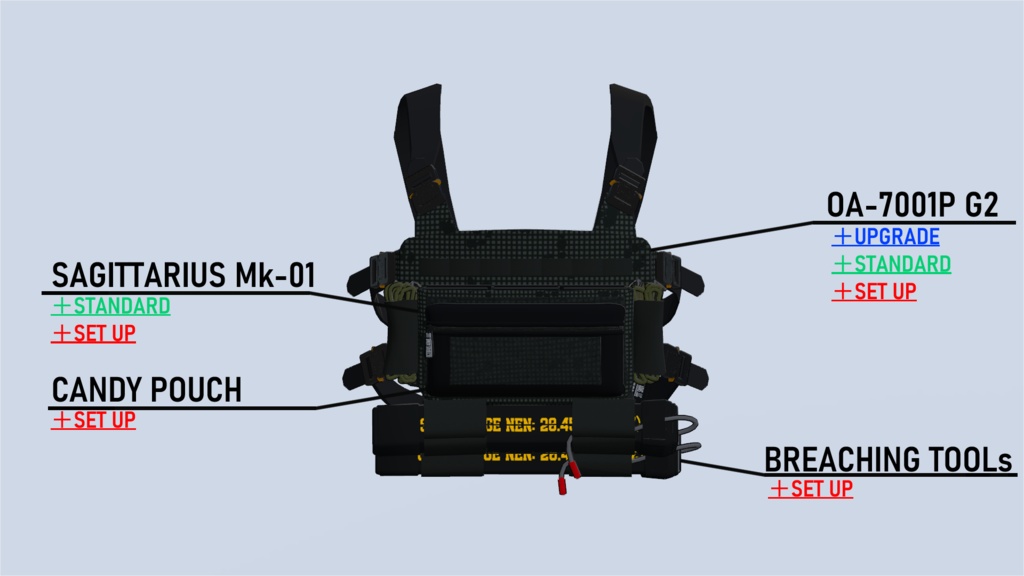 OCTOPUS ARMS OA-7001P G2 Pathfinder Chest Rig
