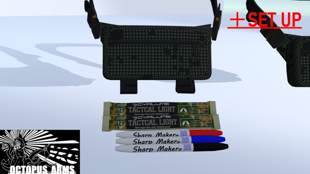 OCTOPUS ARMS OA-4002 Airhead Utility Pouch