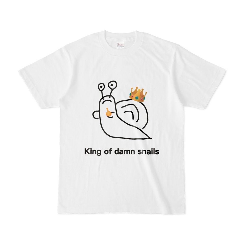 King of damn snails T-shirt
