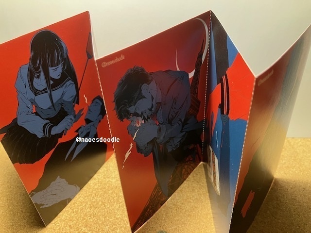 蛇腹6連ポストカード