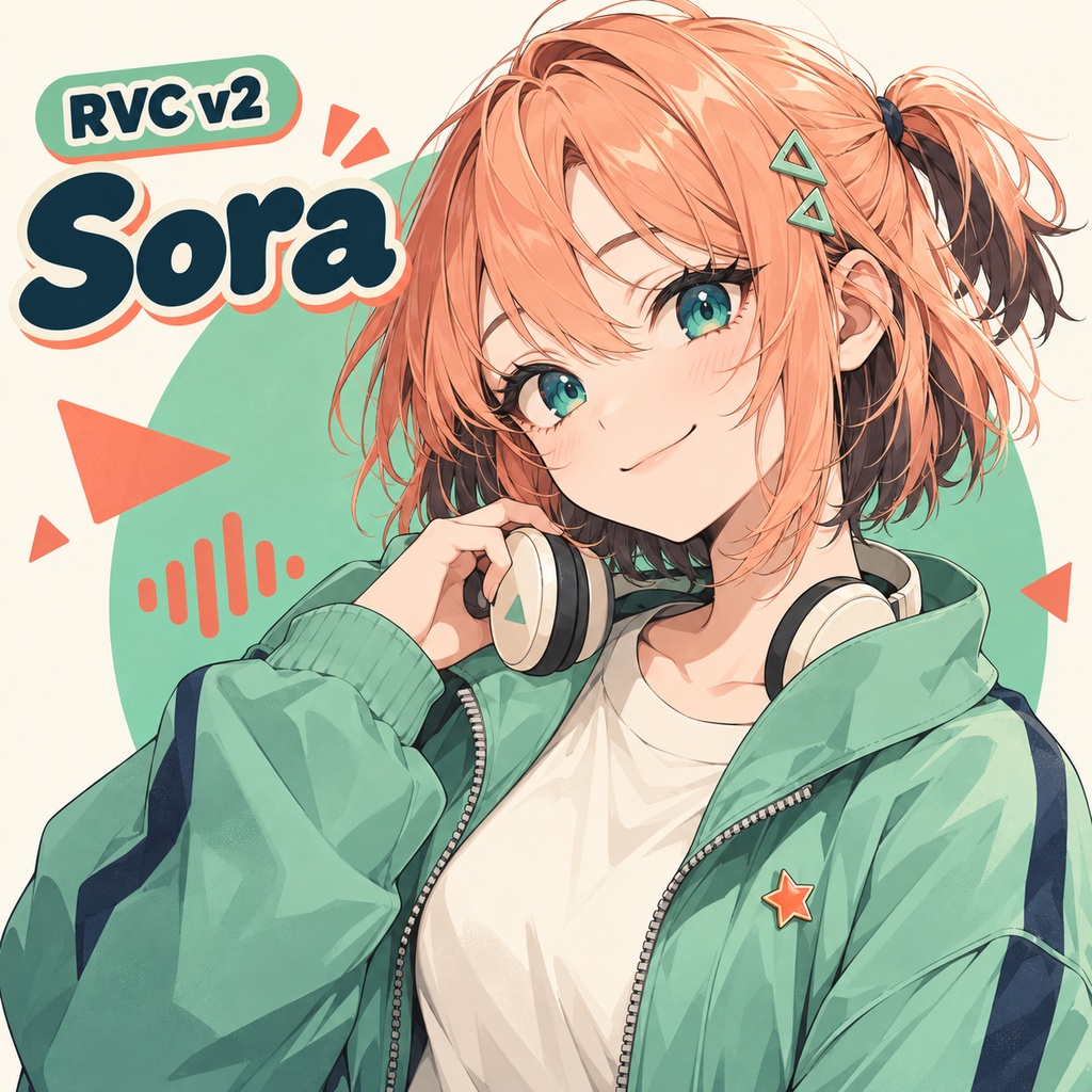 【RVC v2】ボイスモデル「Sora／ソラ」