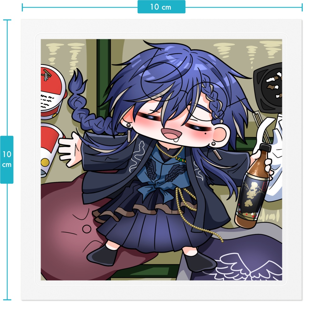 ハオ・クレスト ステッカー③