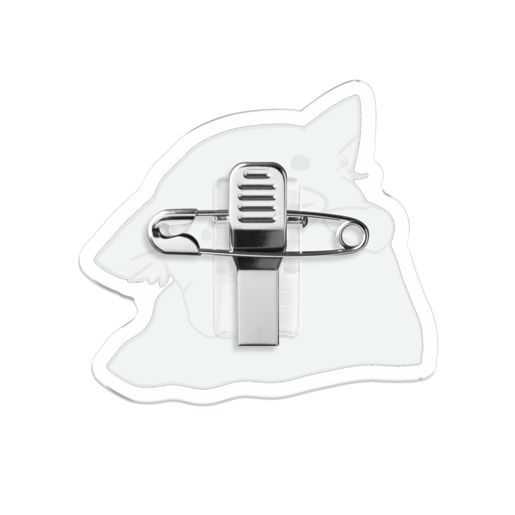 とろけん アクリルバッジ