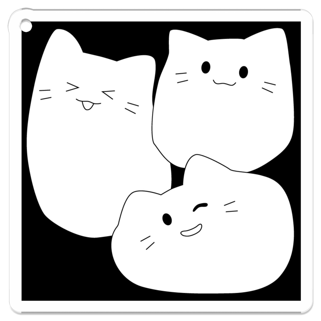 にゃんぷっぷー アクキー | 3にゃぷみちっ