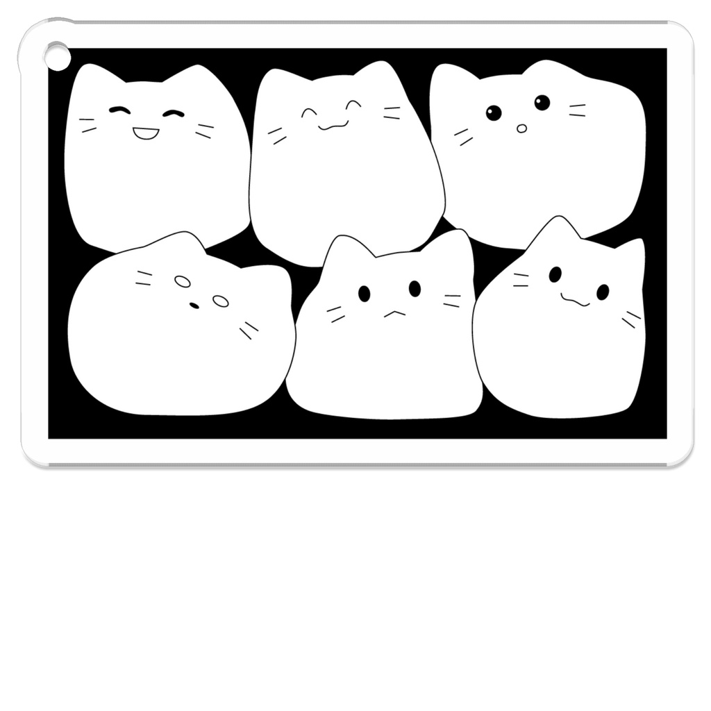 にゃんぷっぷー アクキー | 6にゃぷみちっ