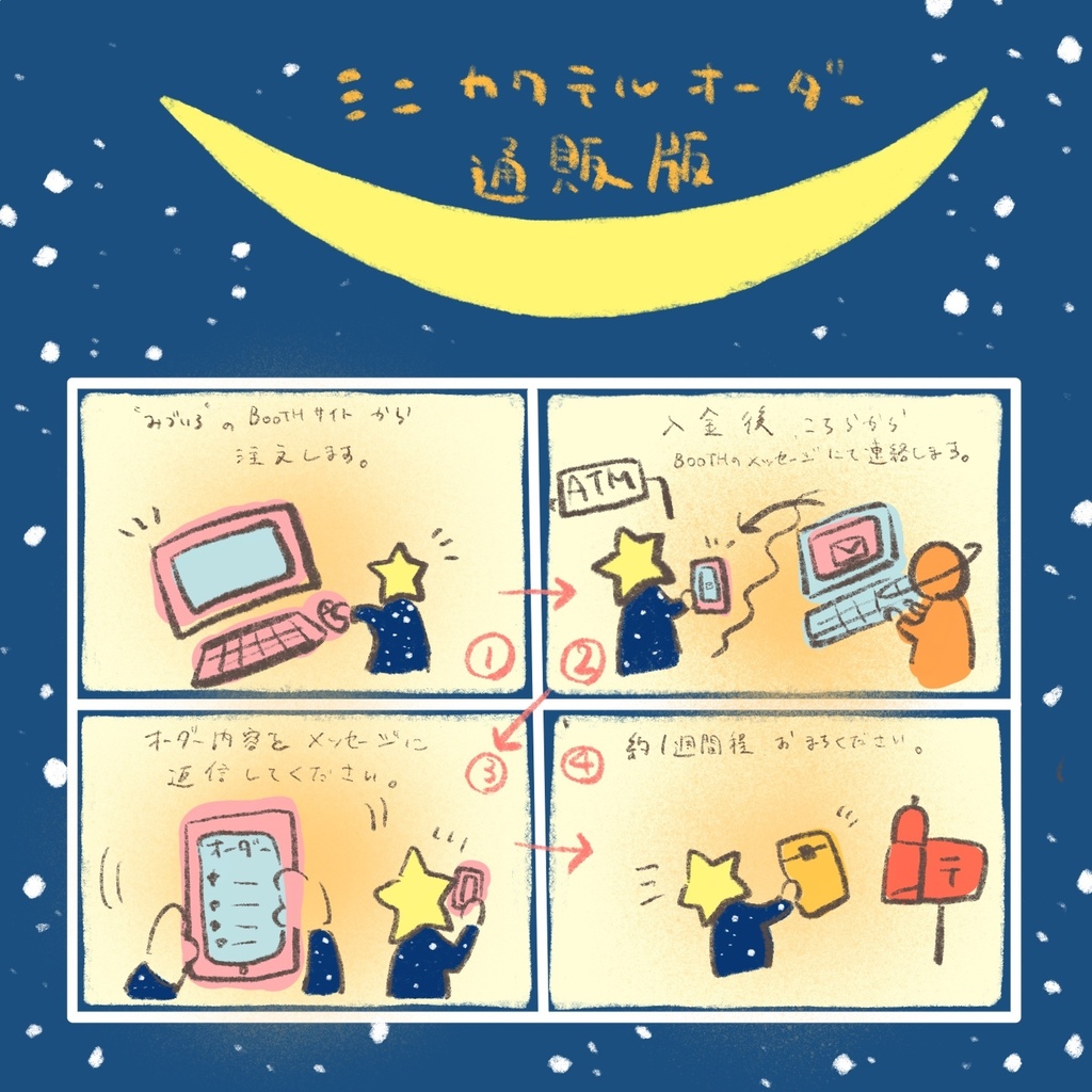 オリジナルミニカクテルオーダー