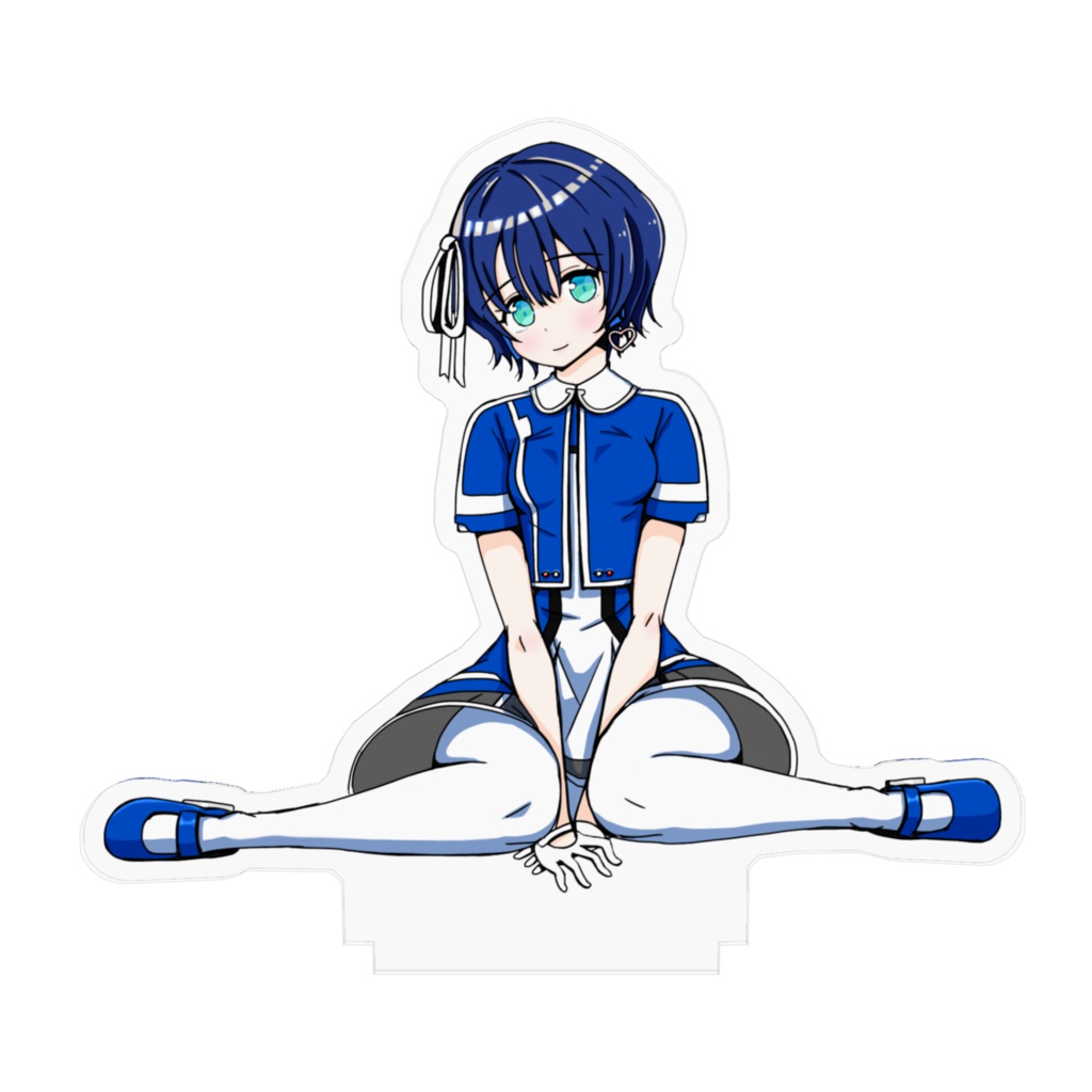 駅メモ 大雄山るり 女の子座りver.