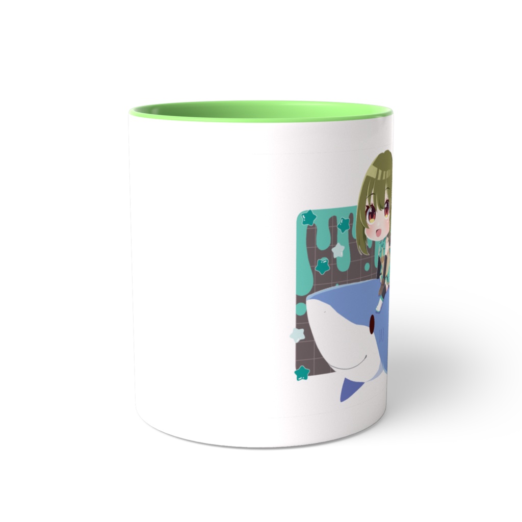 ユームちゃんツートンカラーマグカップ