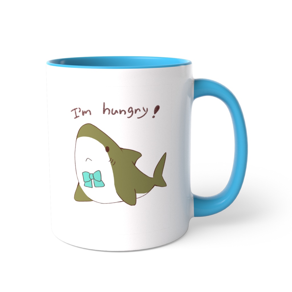 サメちゃんツートンカラーマグカップ