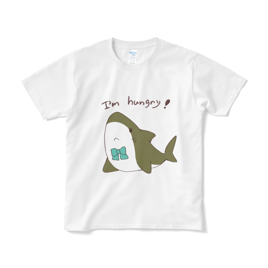 サメちゃんTシャツ・白