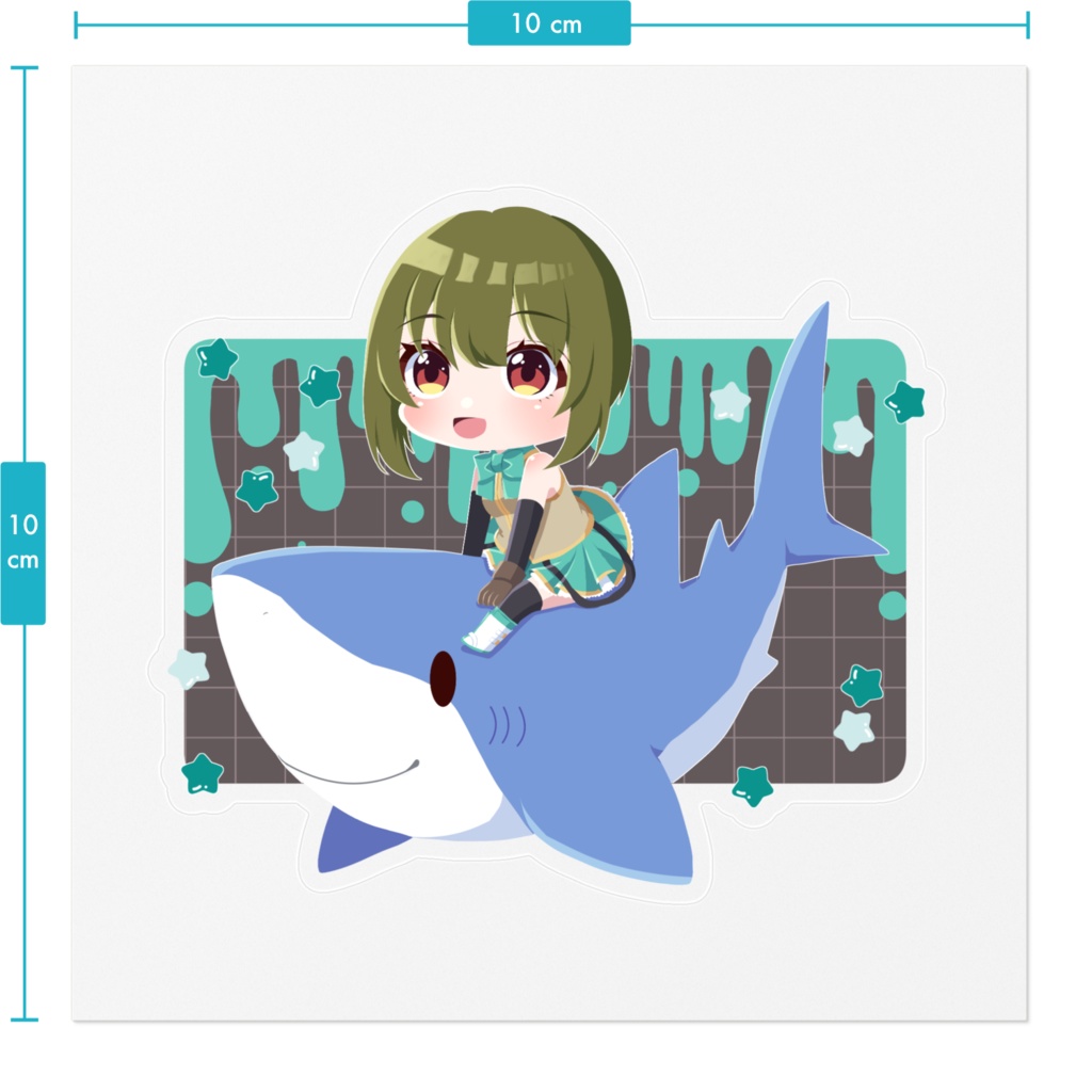 ユームちゃんステッカー