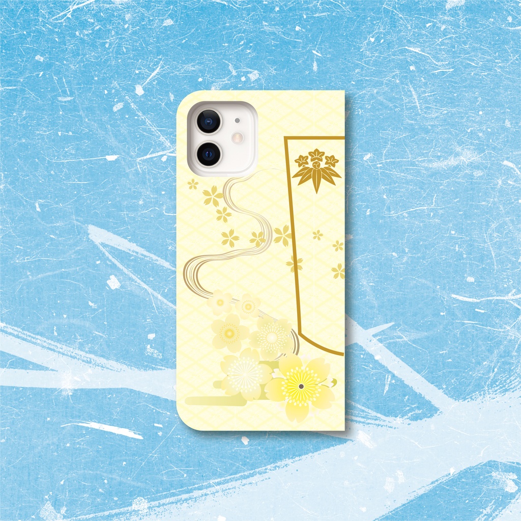 刀剣乱舞 髭切イメージ 手帳型スマホケース