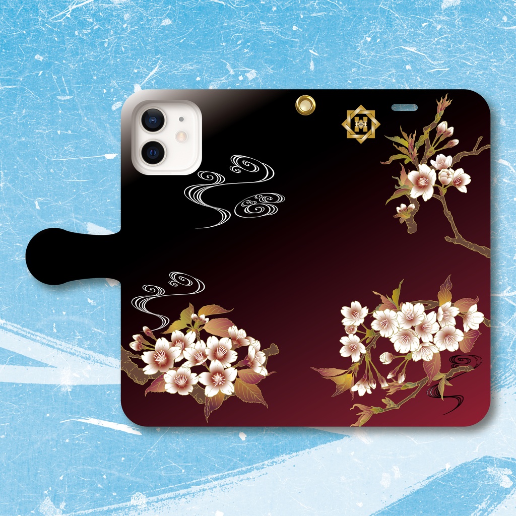 刀剣乱舞 肥前忠広イメージ 手帳型スマホケース