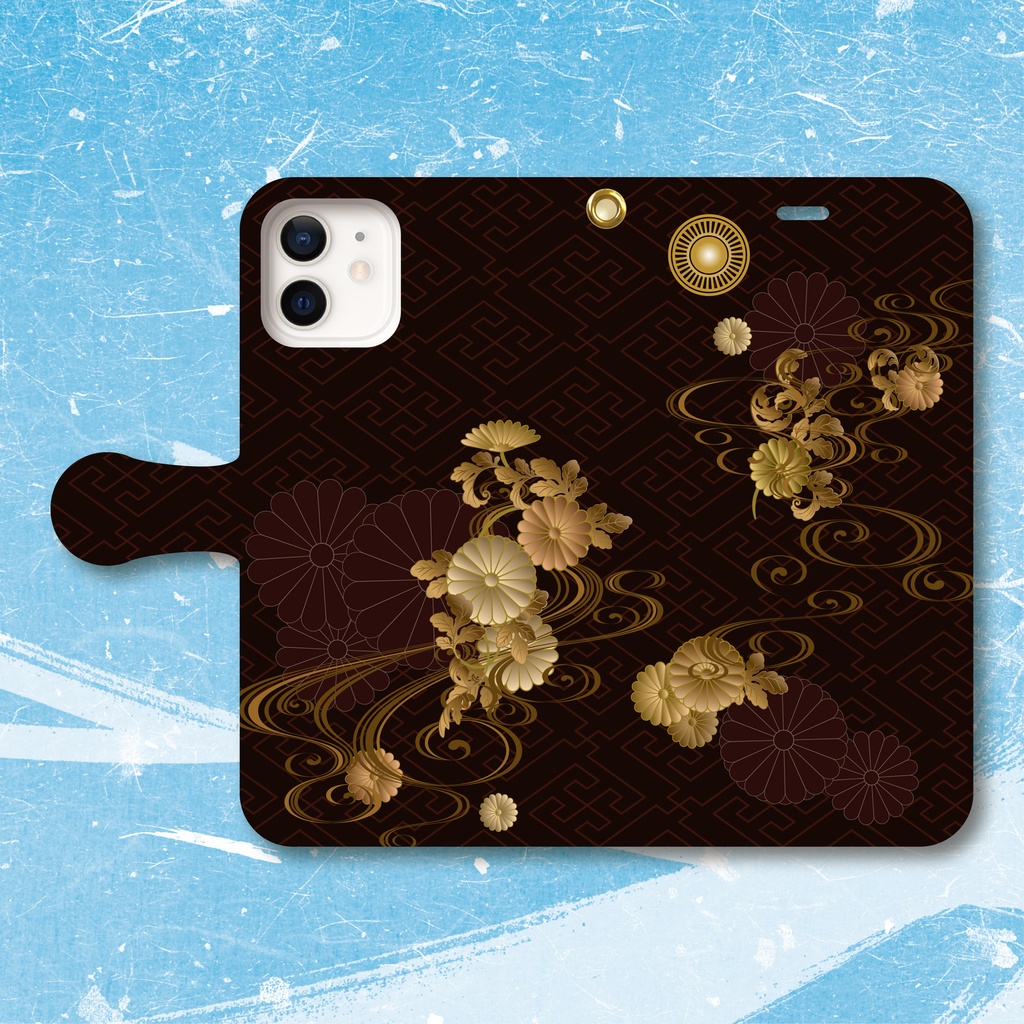 刀剣乱舞  大倶利伽羅イメージ 手帳型スマホケース