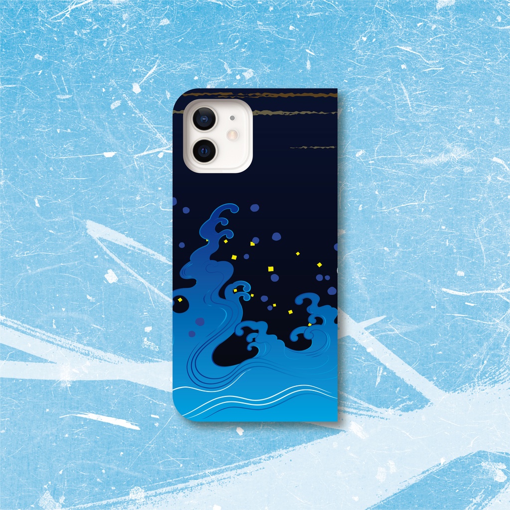 刀剣乱舞 浦島虎徹イメージ 手帳型スマホケース