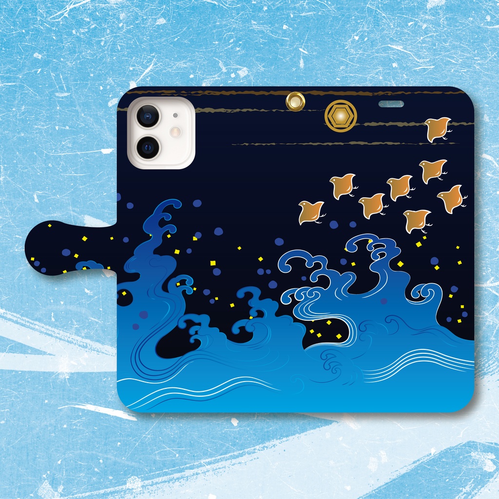 刀剣乱舞 浦島虎徹イメージ 手帳型スマホケース