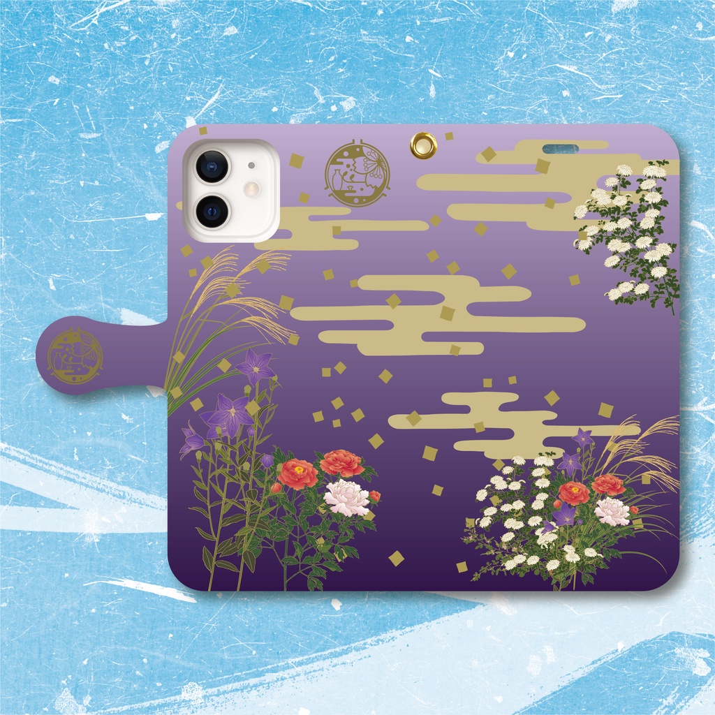 刀剣乱舞 次郎太刀イメージ 手帳型スマホケース