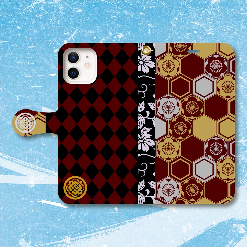 刀剣乱舞 加州清光イメージ 手帳型スマホケース