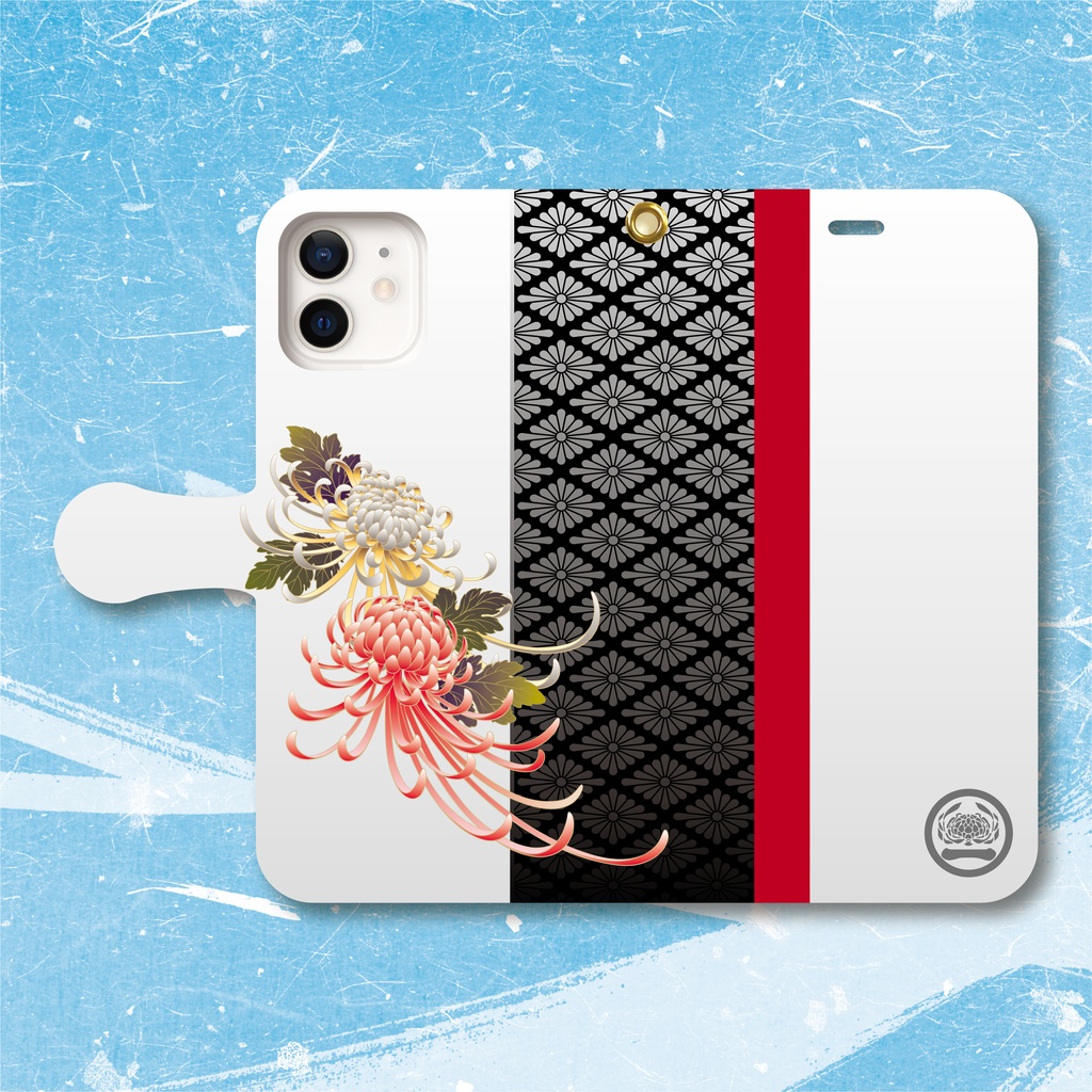 刀剣乱舞 一文字則宗イメージ 手帳型スマホケース