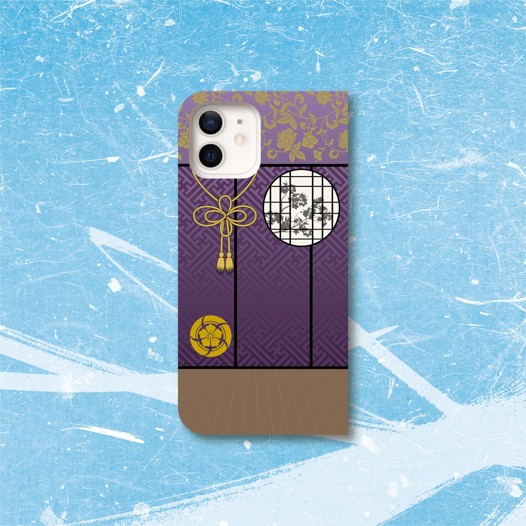 刀剣乱舞 へし切長谷部イメージ 手帳型スマホケース