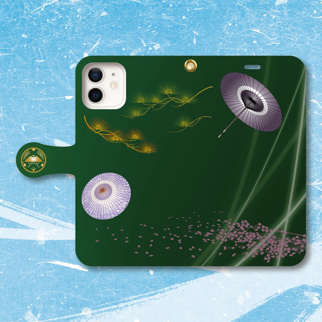 刀剣乱舞 五月雨江イメージ 手帳型スマホケース