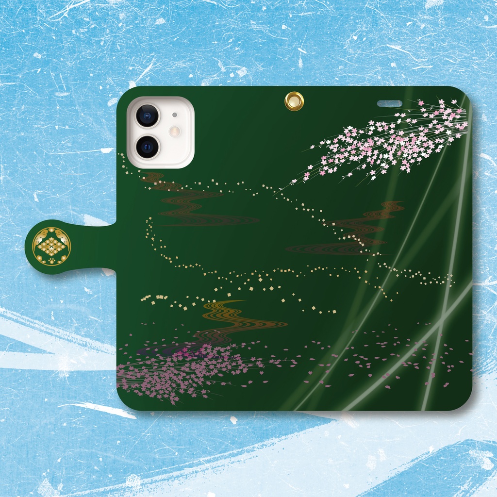 刀剣乱舞 村雲江イメージ 手帳型スマホケース