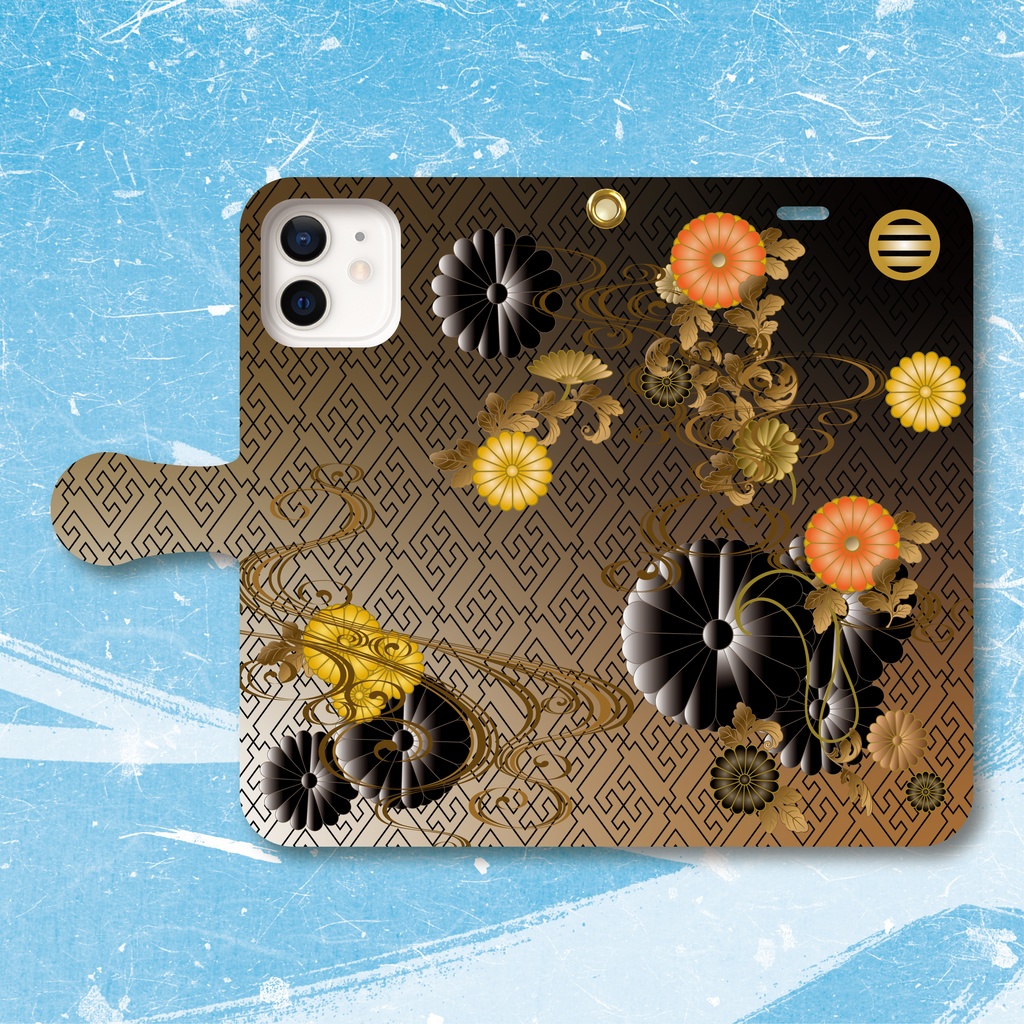 刀剣乱舞 長曽祢虎徹イメージ 手帳型スマホケース