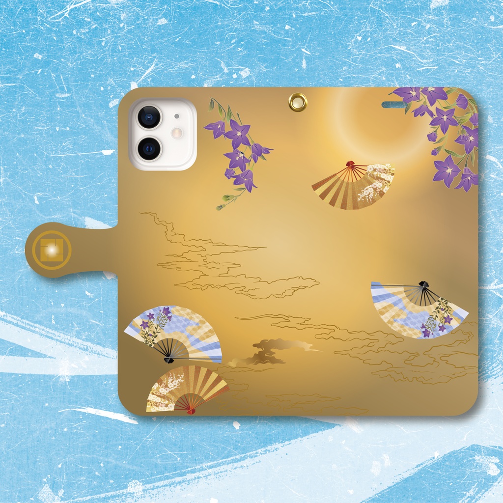 刀剣乱舞 蜂須賀虎徹イメージ 手帳型スマホケース