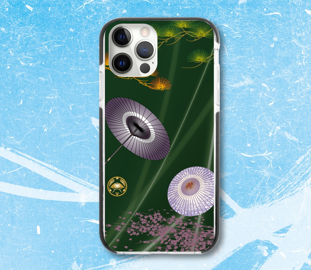 刀剣乱舞 五月雨江イメージ クッションバンパー スマホケース