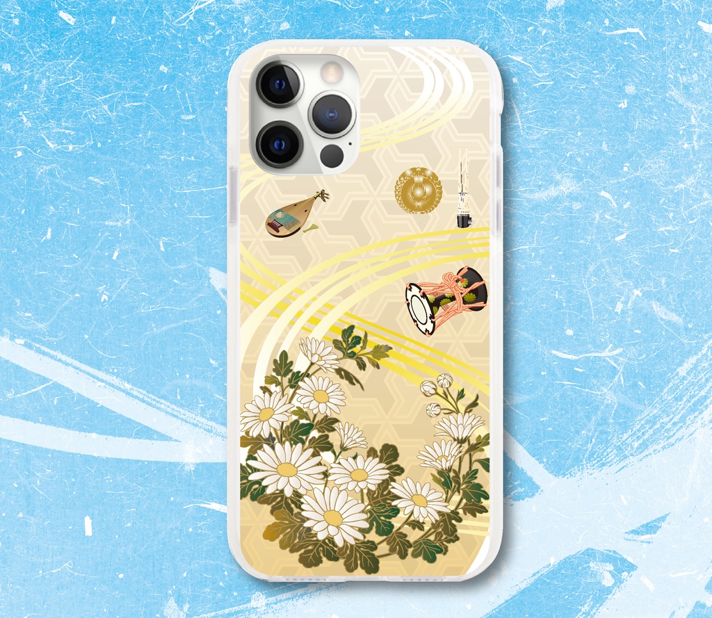 刀剣乱舞 小狐丸イメージ クッションバンパー スマホケース