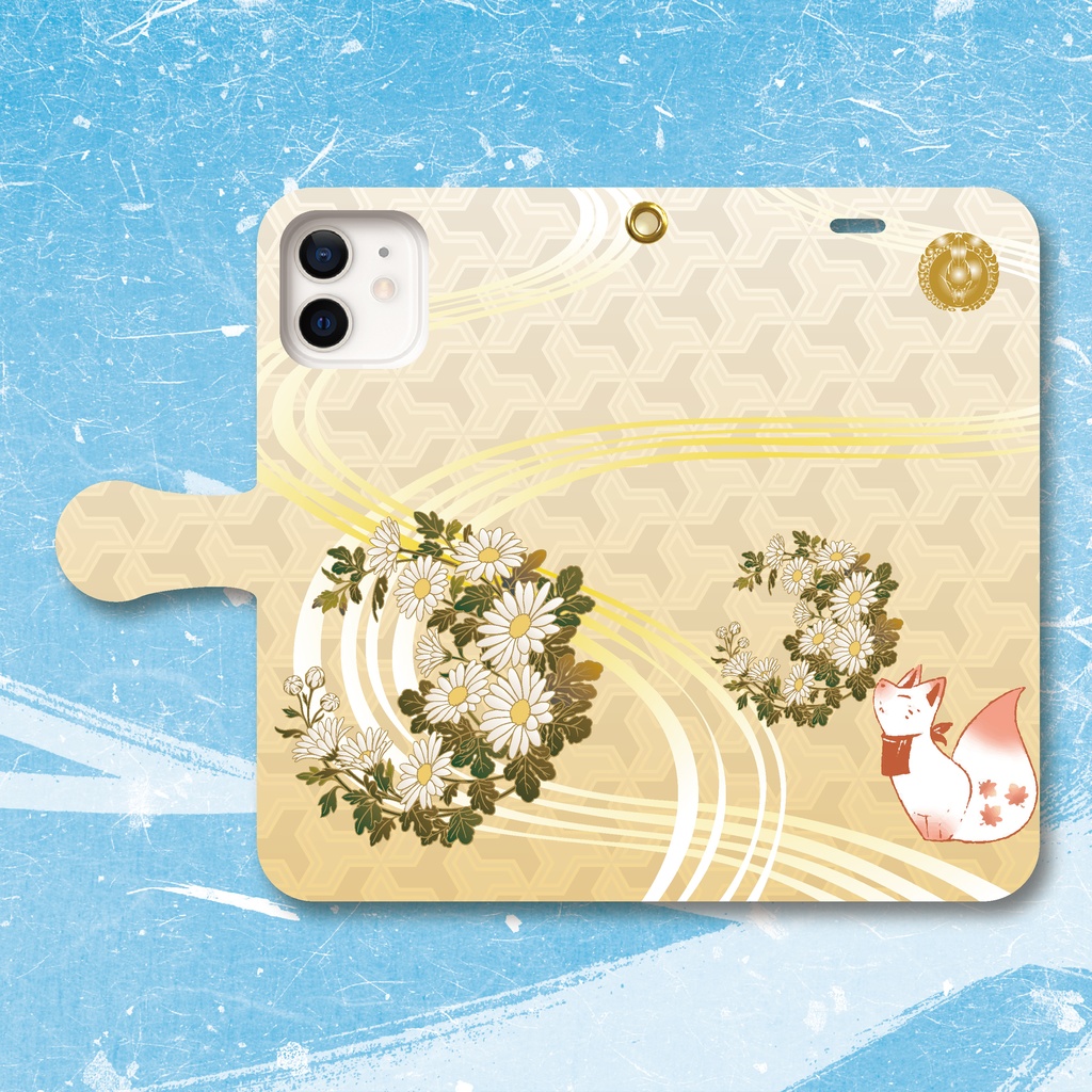 刀剣乱舞 小狐丸イメージ 手帳型スマホケース