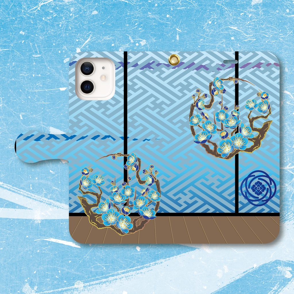 刀剣乱舞 大和守安定イメージ 手帳型スマホケース