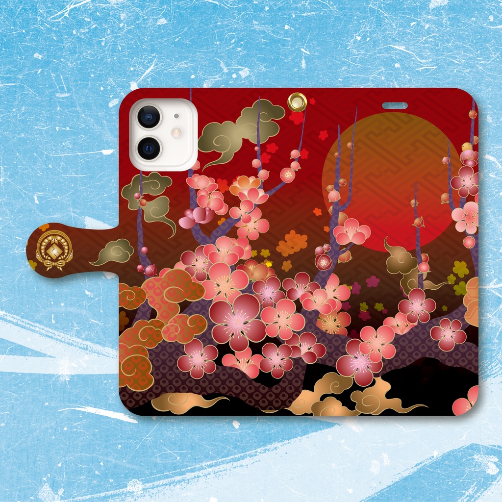 刀剣乱舞 日向正宗イメージ 手帳型スマホケース