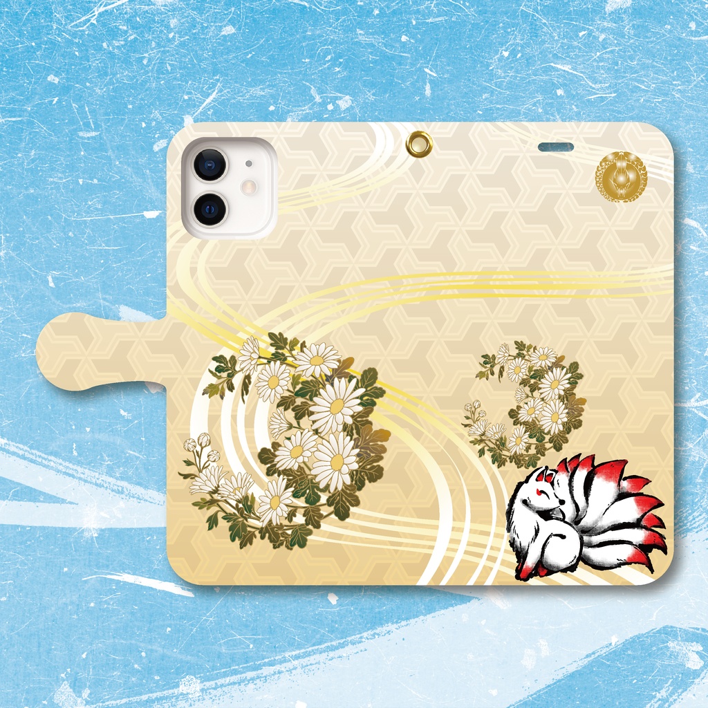 刀剣乱舞 小狐丸イメージ 手帳型スマホケース