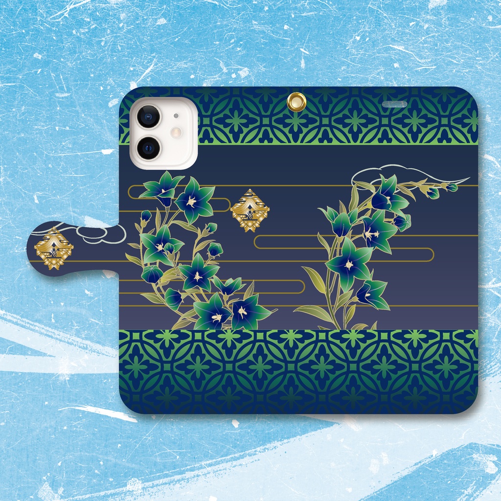 刀剣乱舞  にっかり青江イメージ 手帳型スマホケース