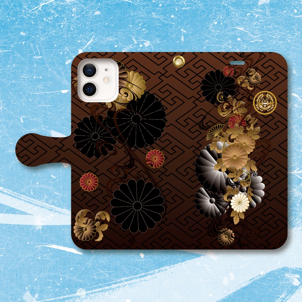 刀剣乱舞 燭台切光忠イメージ 手帳型スマホケース