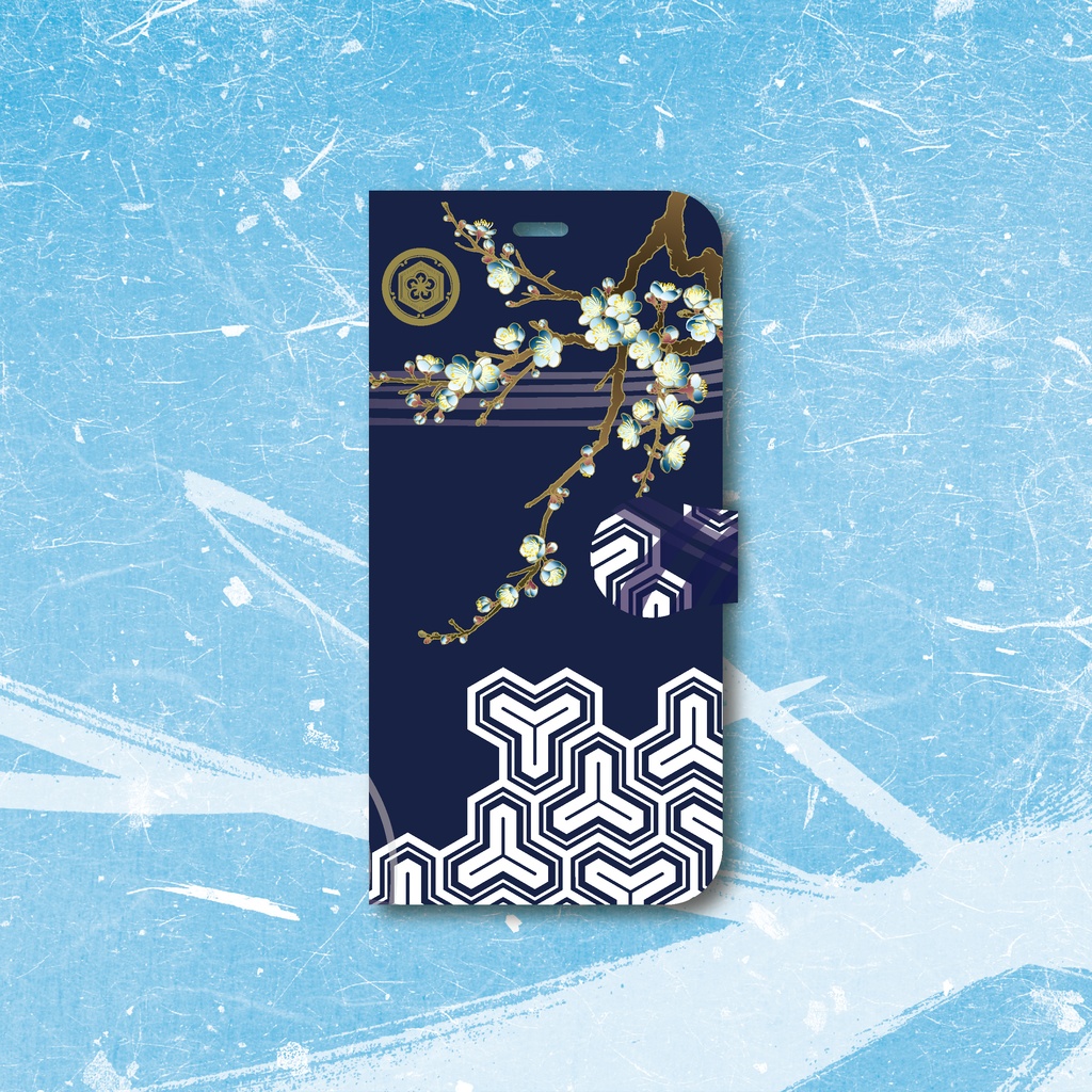 刀剣乱舞  白山吉光イメージ 手帳型スマホケース
