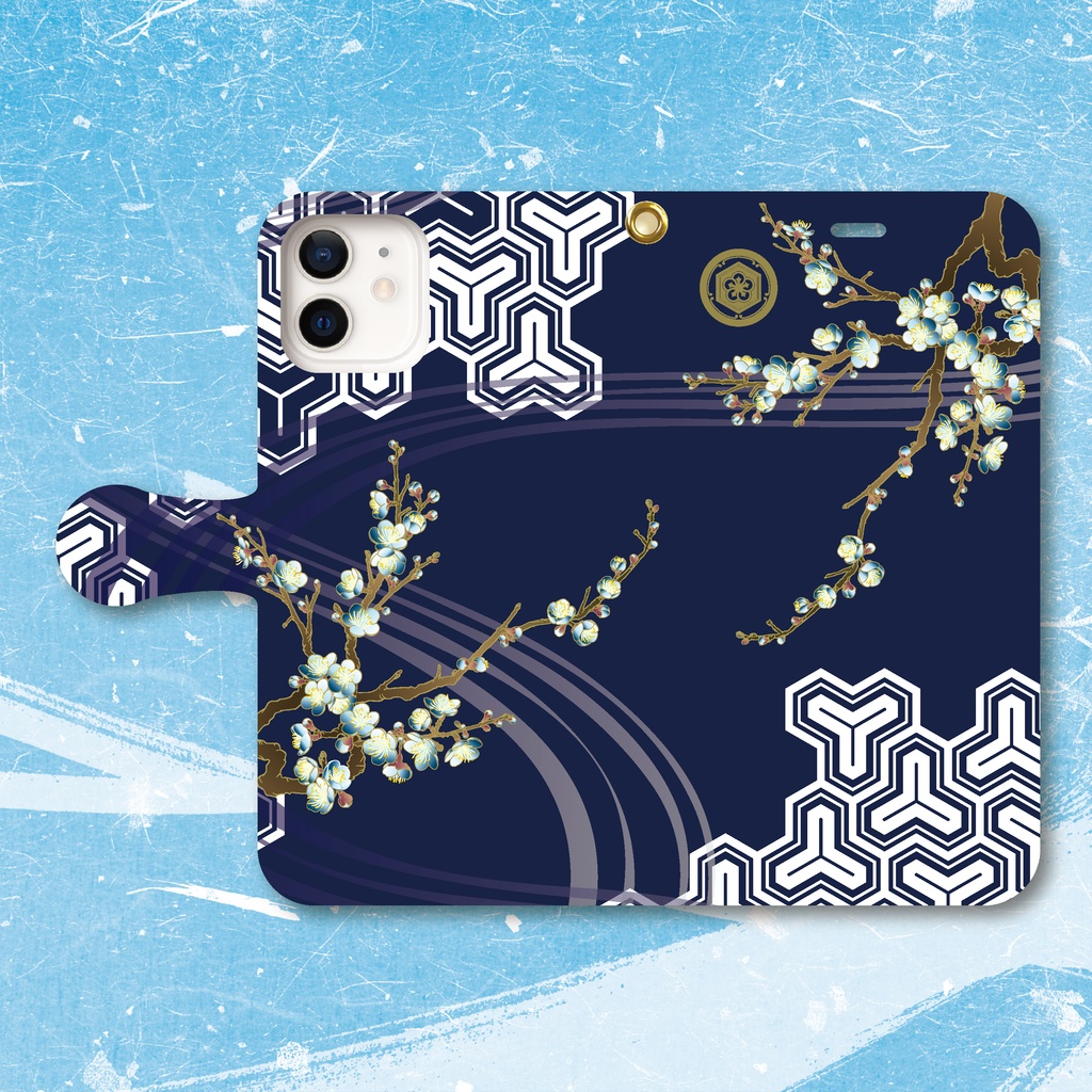 刀剣乱舞 白山吉光イメージ 手帳型スマホケース