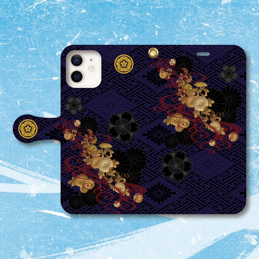 刀剣乱舞 実休光忠イメージ 手帳型スマホケース