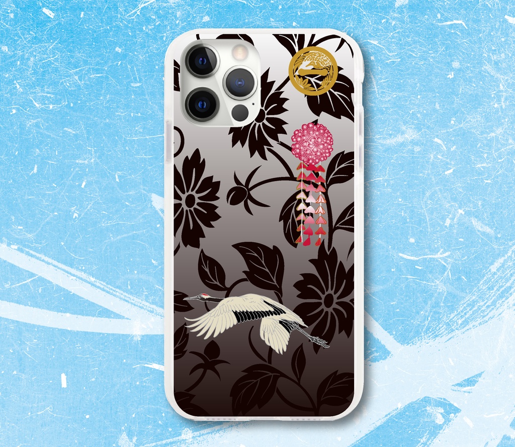 刀剣乱舞 姫鶴一文字イメージ クッションバンパー スマホケース